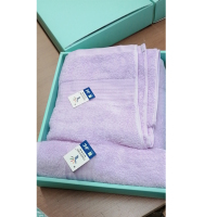 金号浴巾+毛巾礼盒装 纯棉 浴巾140*70cm 毛巾33*70cm