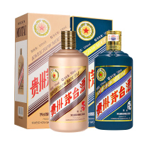 茅台生肖酒套装 茅台猴年500mL+茅台鸡年500mL 53度 酱香型 白酒