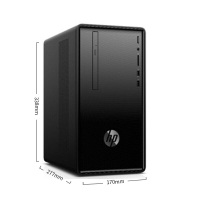 惠普(hp) 小欧 HP 390-050ccn 商务办公家用学习纤小型台式主机电脑单主机 自带串口 酷睿八代处理器 标准