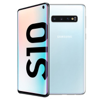 三星(SAMSUNG)Galaxy S10 (SM-G9730) 游戏手机 屏下指纹 皓玉白 全网通(8G+512G)