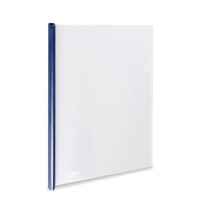 晨光A4透明抽杆夹 炫彩报告夹 易分类夹 文件夹 报告资料夹 5个/包 夹A4纸约20张(7.5mm ADM95182)