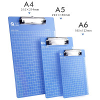 A4塑料板夹办公可挂墙文件夹板夹纸板写字板夹垫板书写平头板夹资料夹文具会议档案夹菜单夹 A4夹板10个装