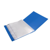 富得快资料册100页 F100AK标准型资料册 百页文件夹 100页资料册带外壳 蓝色