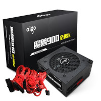 爱国者(aigo)魔兽全模组电源 台式电脑主机箱静音电源 魔兽900 额定600W