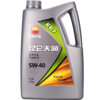 【新品】昆仑天润KR7 合成汽油机油润滑油 SN 5W-40 3.5kg