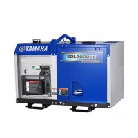 雅马哈柴油静音发电机EDL7000SE,户外型,电启动单相双缸水冷,额定功率5.5KVA