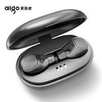 爱国者 aigo T05 TWS2真无线立体声耳机 蓝牙耳机 黑色 入耳式