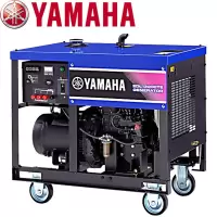 雅马哈柴油发电机EDL11000E,电启动单相三缸四冲程,额定功率8.0KVA