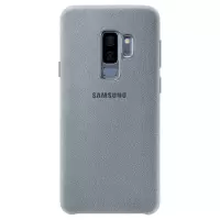 三星（SAMSUNG）G9650/S9+原装手机壳保护壳 S9Plus欧缔兰绒布手机套全包防摔防滑后壳保护套 灰色