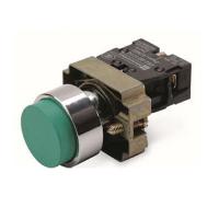 施耐德电气XB2B按钮XB2BL31C绿色金属凸头按钮-(单个装)