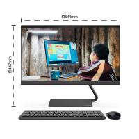 联想(Lenovo)AIO逸 网课商务办公学习高性能娱乐家用一体台式机电脑23.8英寸(赛扬4205U 8G 256G)