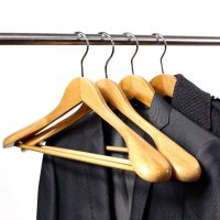 妙洁木质衣架 西服架