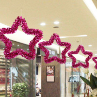 开业活 动五角星吊饰挂件