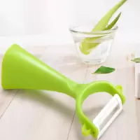 蔬菜去皮刀尺寸100mm*50mm*10mm,每包含去皮刀6个。
