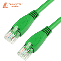 包尔星克 ECL-C1 超五类交错式网线 1米 绿色