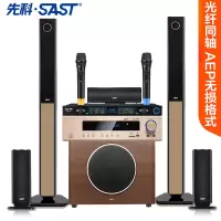 先科(SAST)A25G 套装家庭影院5.1声道木箱影院 家用卡拉OK音响套装家庭KTV音响套装客厅电视音响家用音