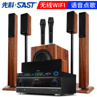 先科(SAST)7500 套装家庭影院 5.1声道 家庭KTV套装 家庭音响套装 客厅卡拉OK音响带低音炮 家用音响