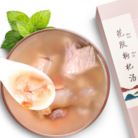 福东海 花胶枸杞芡实莲子山药炖汤滋补品 鱼肚鱼胶汤料广东煲汤材料养生食材药膳包25克*10袋装 零食