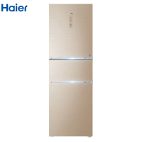 海尔（Haier）BCD-262WDGG 262升风冷三冰箱 干湿分储 大冷冻变频节能 家用电冰箱 风冷无霜
