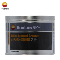 昆仑KunLun白色特种润滑脂2号 汽车天窗轨道机械润滑油800g/桶