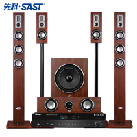 先科(SAST)ST-8200 5.1声道套装家庭影院音响设备木质音响组合家庭客厅KTV电视音响套装家用音响低音炮