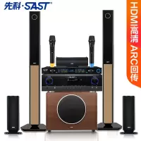 先科(SAST)A25G套装家庭影院5.1声道 家用卡拉OK音响套装 家庭KTV音响 家用音响