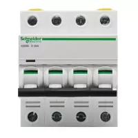 施耐德空气开关断路器 iC65N 4P D20A A9F19420电工用品