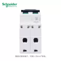 施耐德ic65第五代低压断路器 C65H-DC C型直流空开1P2P微断1~63A 16A 2P