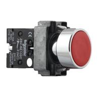 施耐德 电气XB2B红色金属按钮 XB2BA42C平头按钮电工用品