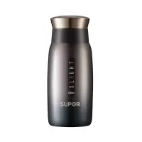 苏泊尔 (SUPOR) 星空保温杯.纤巧杯*星空\晨曦 LKC25BF1 星空黑 350ML电器小家电