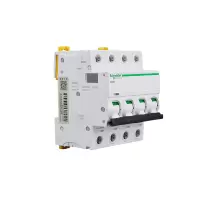 施耐德 小型断路器 A9系列 空气开关 iC65N 4P C50A A9F18450 一个