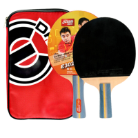 红双喜(DHS) 303三星级乒乓球拍 横拍 一只