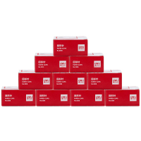 得力（deli） 0018 回形针金属曲别针财务用品 办公文具 10盒/条 单条装