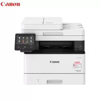 佳能(Canon)iC MF443dw A4幅面黑白激光一体机打印复印扫描/有线无线/双面打印/输稿器38页/分钟