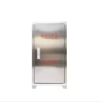 联塑 防毒面具灭火器组合箱不锈钢消防箱防毒面具箱 可以放置4kg灭火器2个+防毒面具2个(空箱)