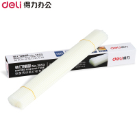 得力(deli)自动财务凭证装订机专用铆管500mm100支/盒3853