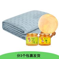 分3个包裹发货 套餐(超声波抗菌水洗被+月球加湿器+蜂蜜果茶500g*2瓶)CDC