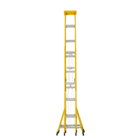 兴航 工程梯子5米伸缩升降梯加厚折叠双侧人字梯