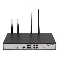 华三(H3C)F100-C-A6-WL 8口全千兆多功能双频无线wifi企业级防火墙 内置4G带机量70-120