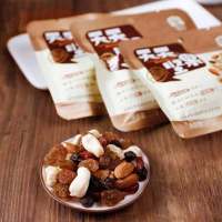 臻味(Delicious)天天坚果189g每日坚果炒货休闲零食 混合干果袋装(27g*7)[整箱装20袋/箱]