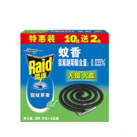 雷达无烟蚊香10盘+2盘驱蚊草香