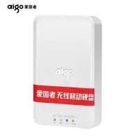 爱国者(aigo)移动硬盘 PB726S USB3.0 PB726S 无线移动硬盘无线路由器移动电源 [1T]