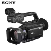 索尼 HXR-NX80 4K摄像机套装（索尼64G卡*3+电池*3+D21+热靴接头+松下电池+脚架+包+惠通电子防潮柜