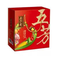 五芳斋美味五芳B款1040g五芳斋粽子礼盒鲜肉梅干菜赤豆嘉兴特产粽子多种口味6只粽6只蛋