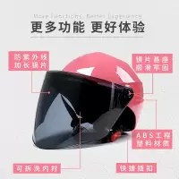 中锐智采 BLD-117 电动摩托车头盔半盔(头围58-60cm) 放晒轻便式四季安全帽 单个价格
