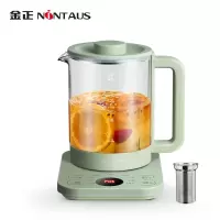 金正(NiNTAUS)养生壶 绿色 家用 多功能 煮茶壶带滤网 煮茶器1.5L 煎药壶养生壶办公室小型JZW-1512A