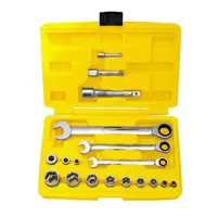 波斯工具(BOSI TOOLS)七件套棘轮两用扳手五金工具