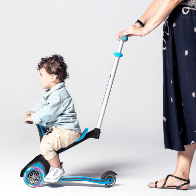 高乐宝五合一儿童多功能滑板车1-3-6岁宝宝滑滑车可坐可推溜溜车