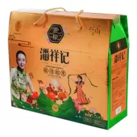 潘祥记粽子礼盒粽情粽意5味10枚盒装1230g