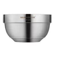 金钥匙（GOLDEN KEY）GK-130K 304不锈钢碗 至尚13cm双层加厚隔热耐摔耐用
